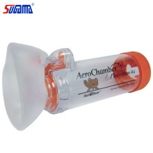 Valved Holding Chamber Clear Spacer Asthma Inhaler Aerochamber